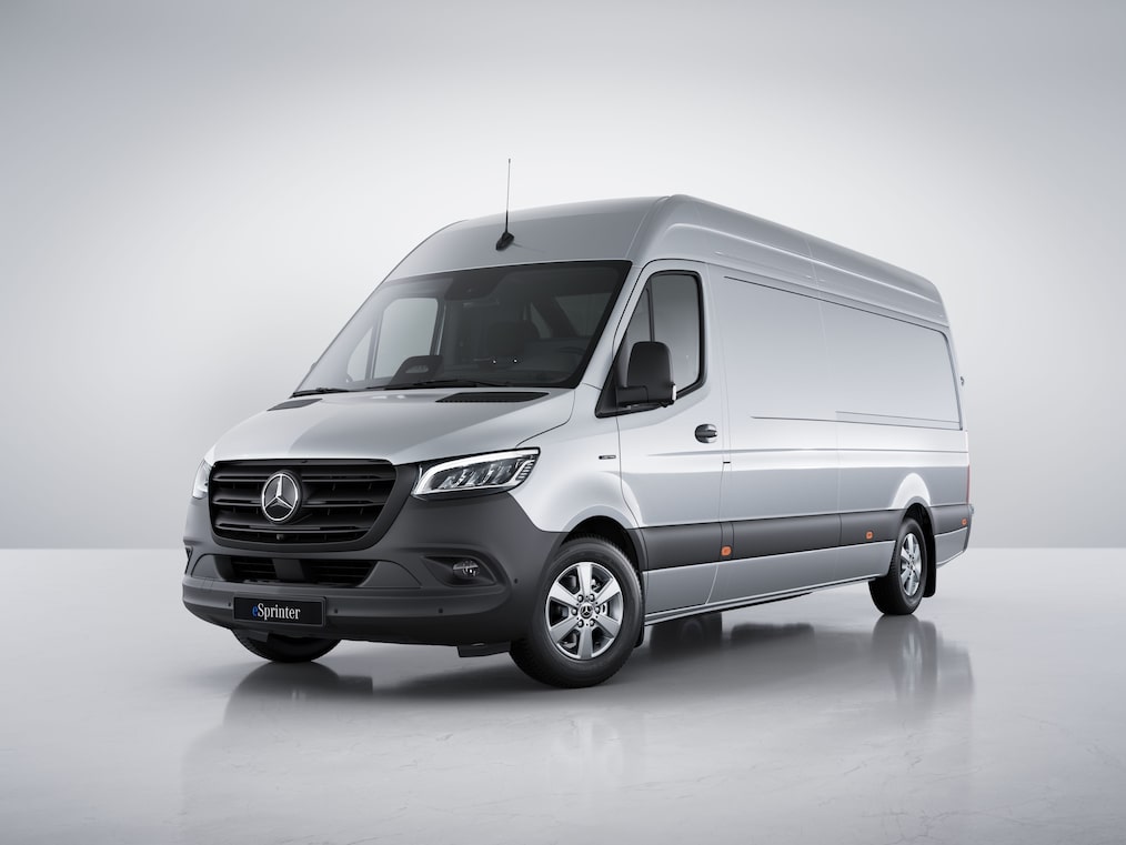 Die Austattungslinie SELECT des Mercedes-Benz eSprinter Kastenwagens von Mercedes-Benz.