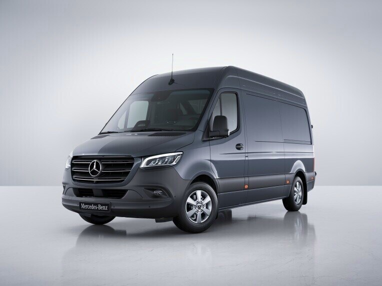 Der Mercedes-Benz Sprinter Kastenwagen in der Ausstattungslinie SELECT.