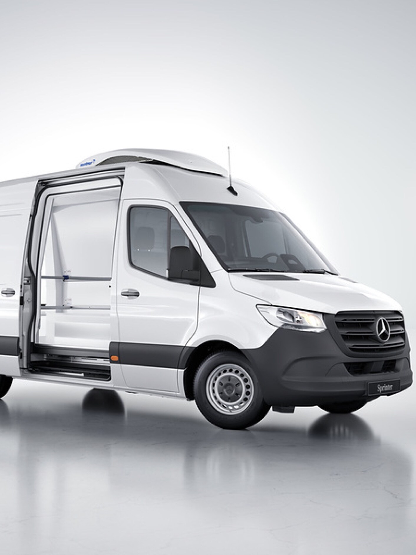 Der Mercedes-Benz Sprinter Kastenwagen mit einer Branchenlösung von VanSolution.