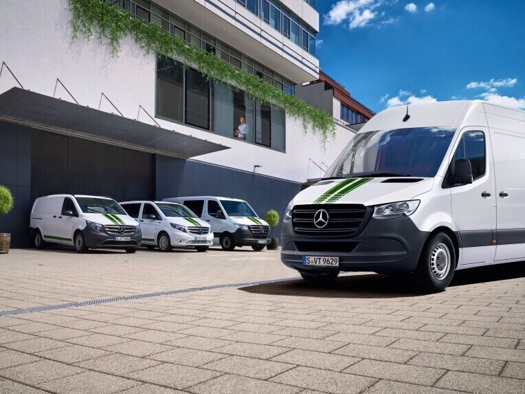 Mit der Fahrzeugdiagnose von Mercedes-Benz Van Uptime erhalten Sie Handlungsempfehlungen zu selbstdurchführbaren Instandhaltungen.