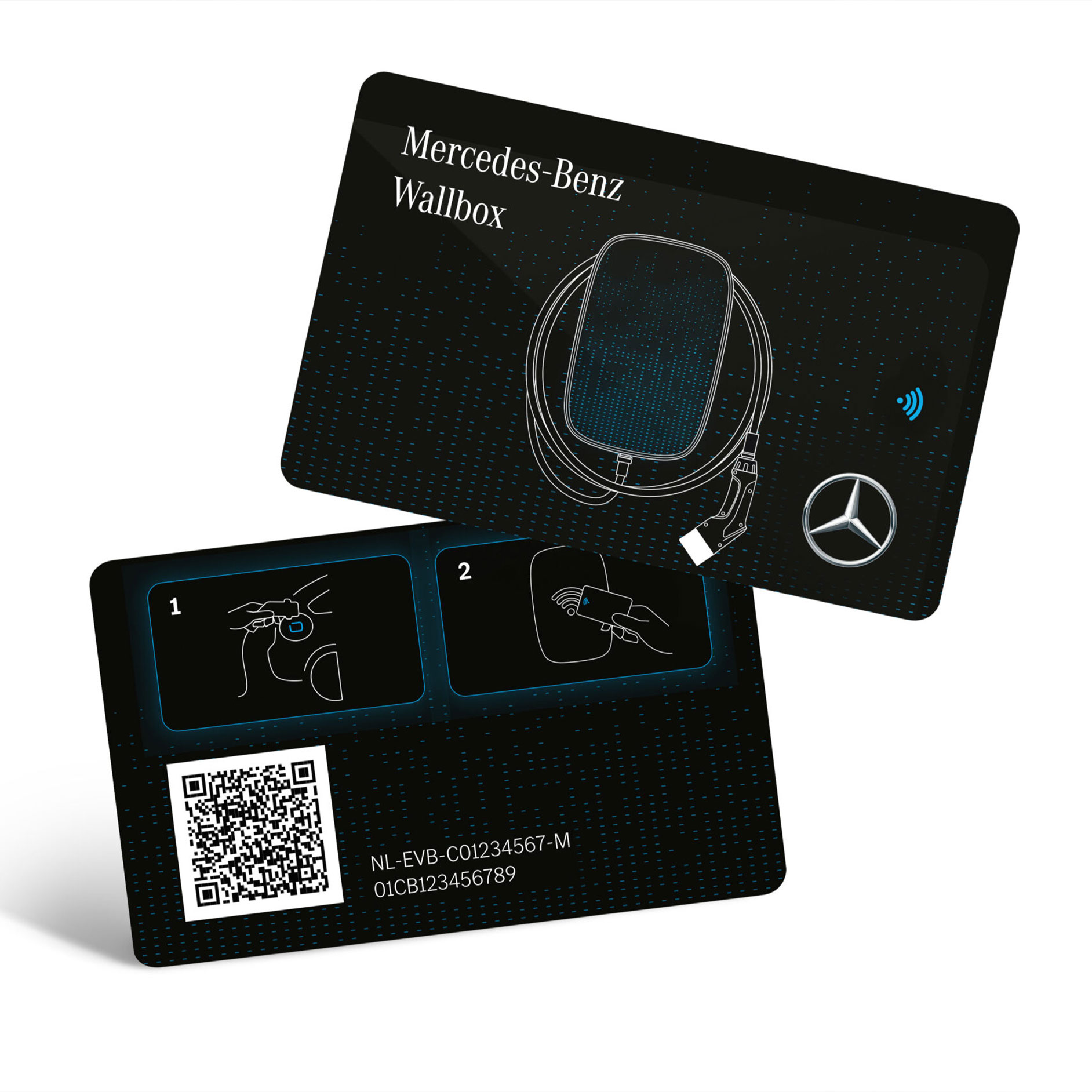 RFID | Laden | Mercedes-Benz Vans Die Mercedes-Benz RFID-Karte mit der dazugehörigen Verpackung.