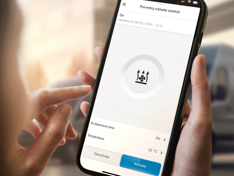 Das Digitale Extra Vorklimatisierung von Mercedes-Benz.