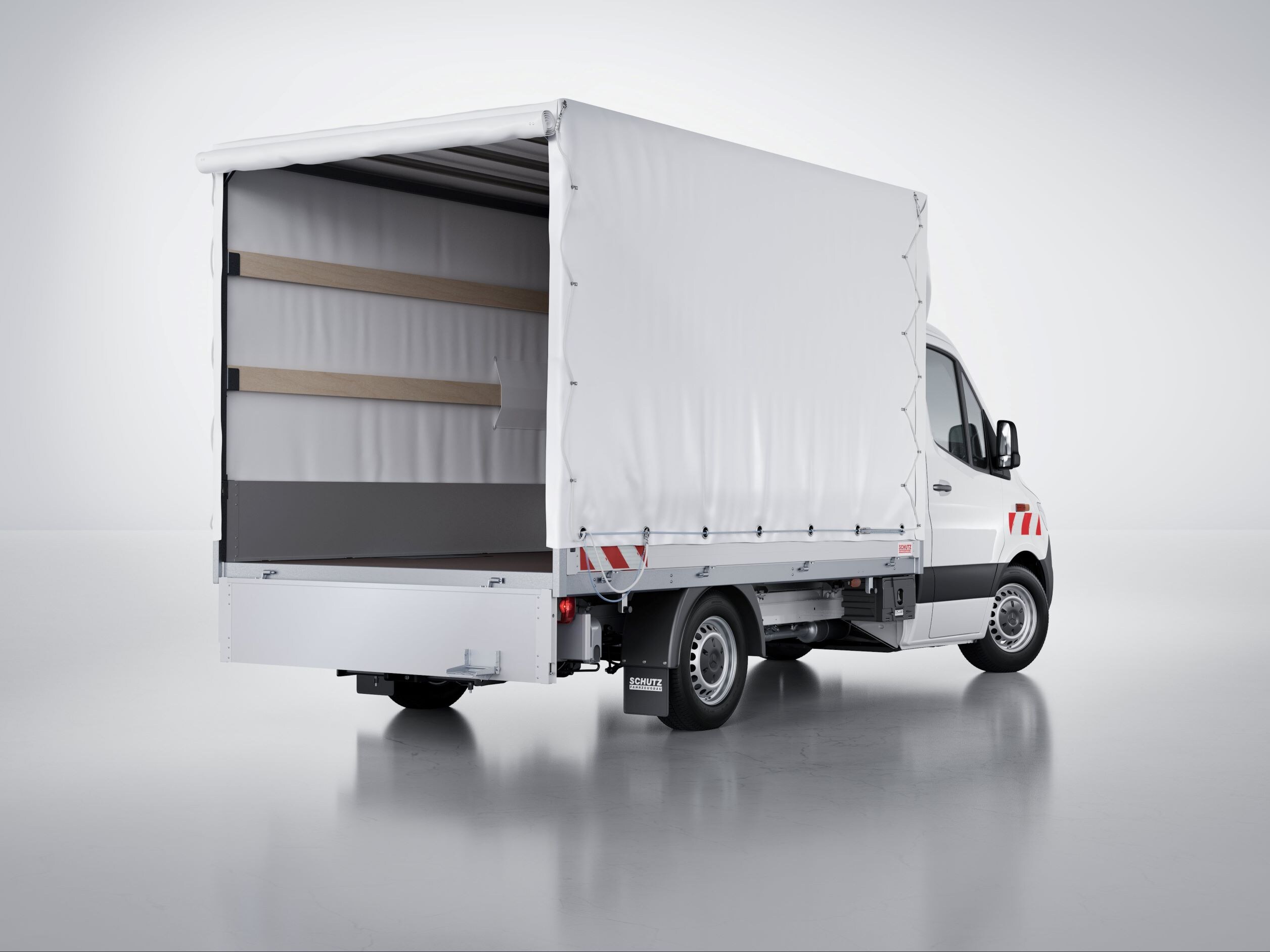 The Sprinter with medium height platform.