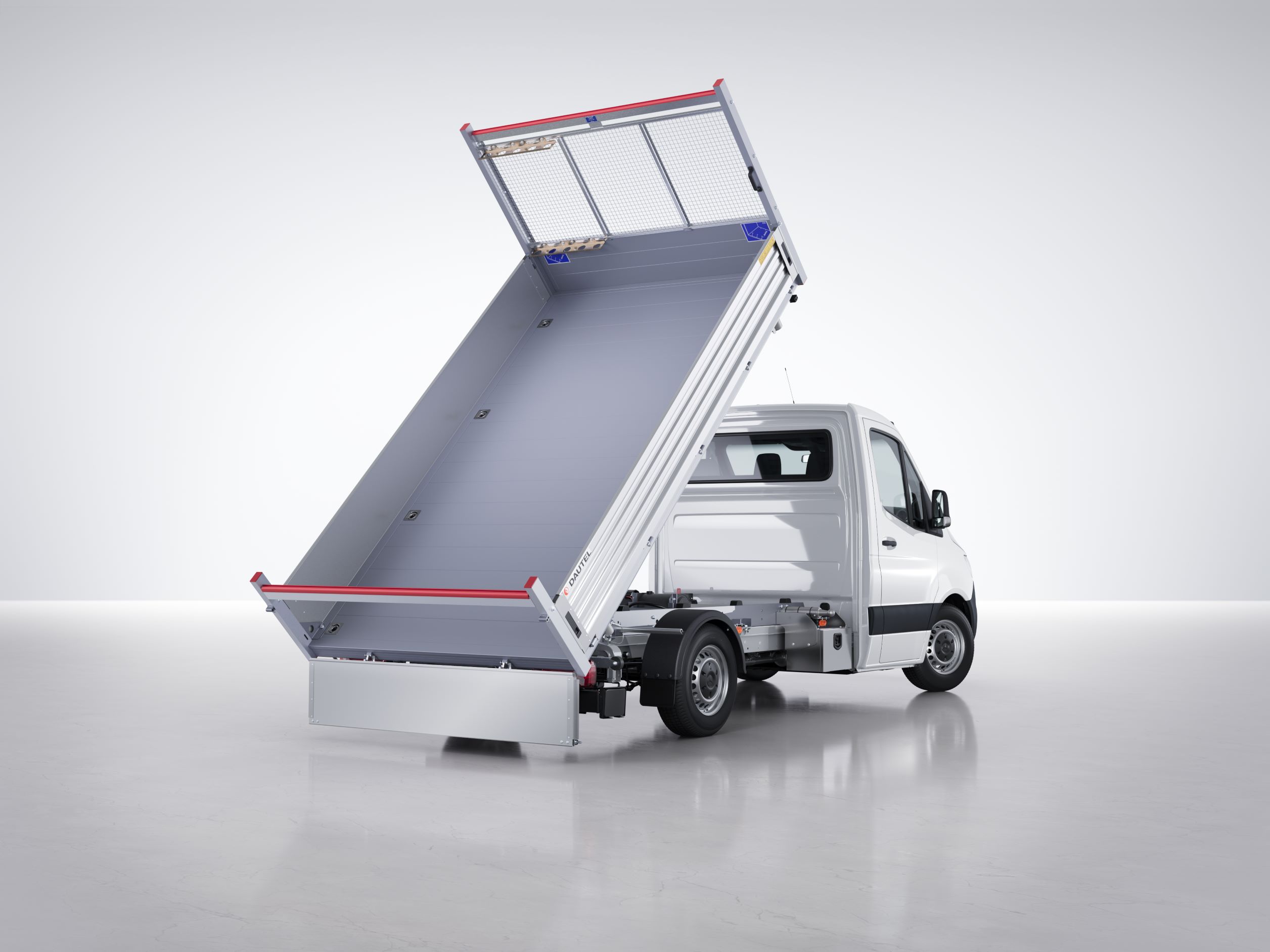 Sprinter mit Dreiseitenkipper von Dautel I Mercedes-Benz The Sprinter with three-way tipper.