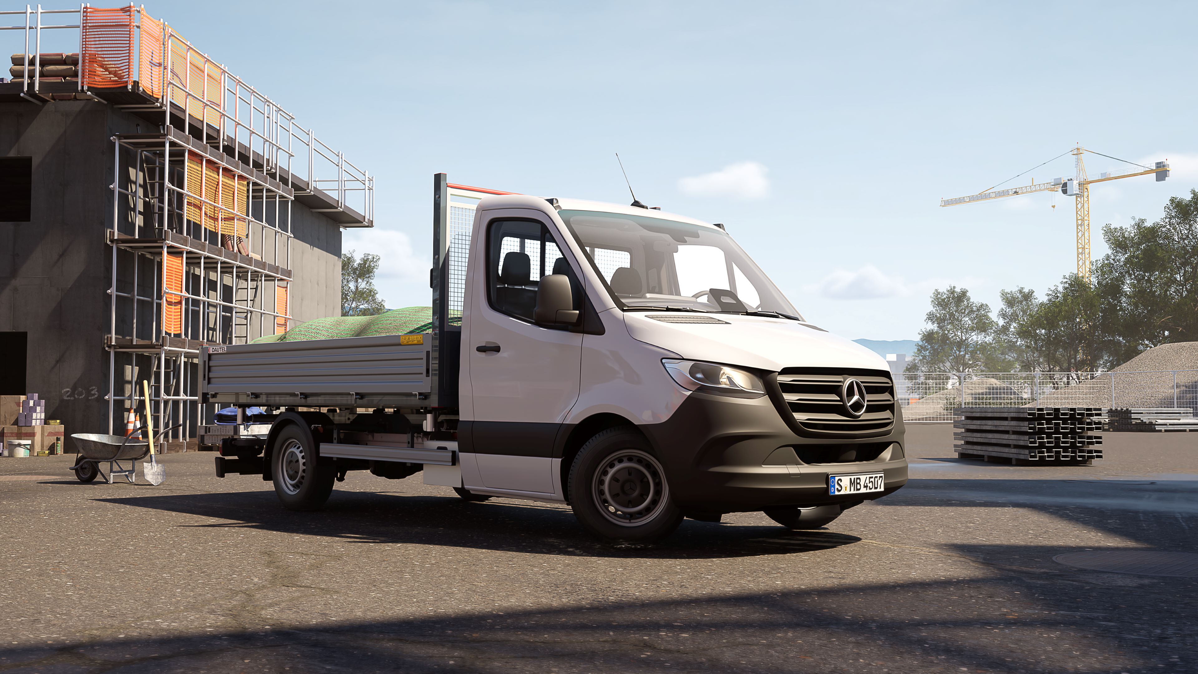 Sprinter mit Dreiseitenkipper von Dautel I Mercedes-Benz Der Sprinter mit Dreiseitenkipper.