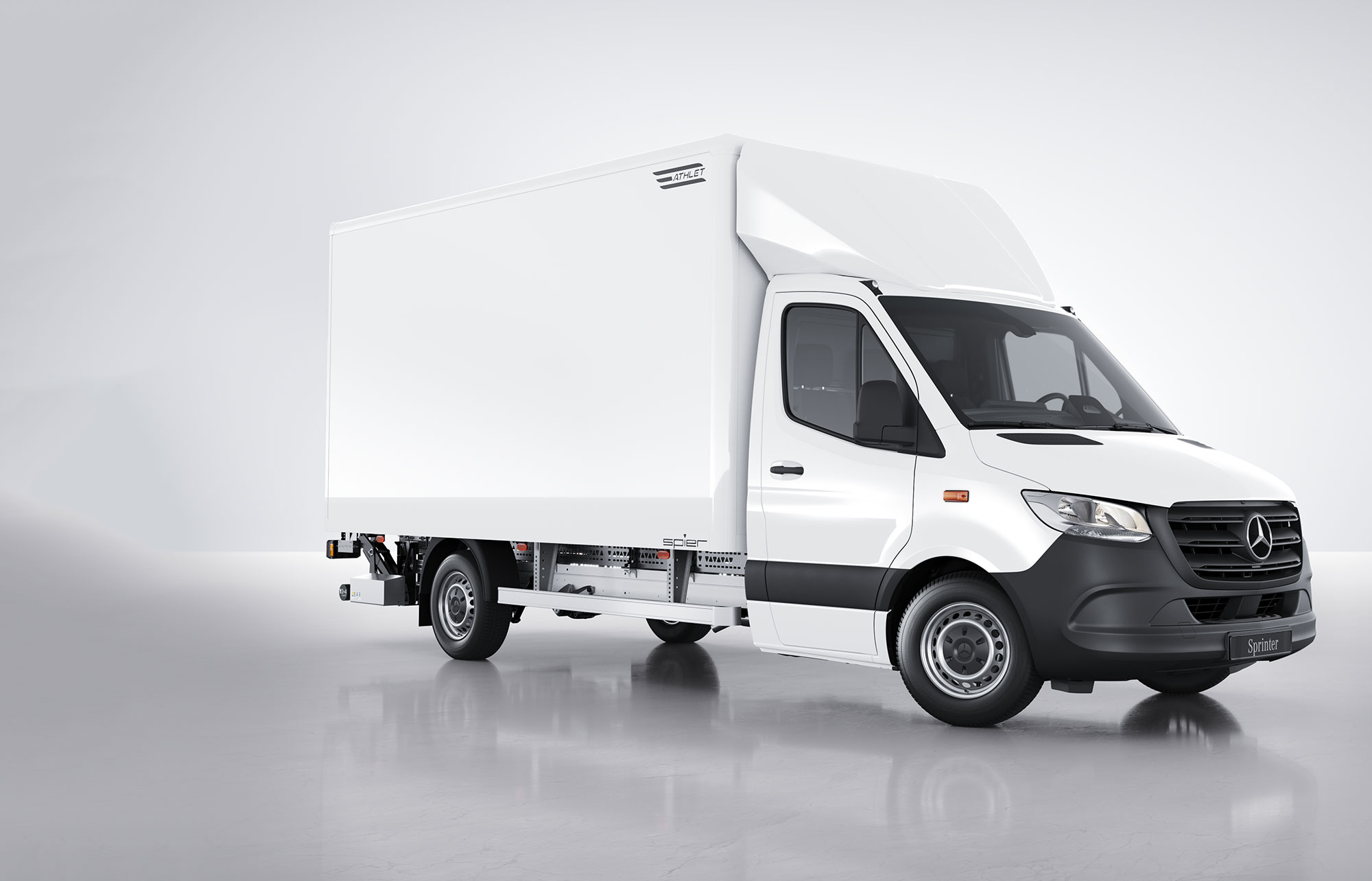 Entdecken Sie die Mercedes-Benz Kastenwagen Mercedes-Benz Kastenwagen in Weiß