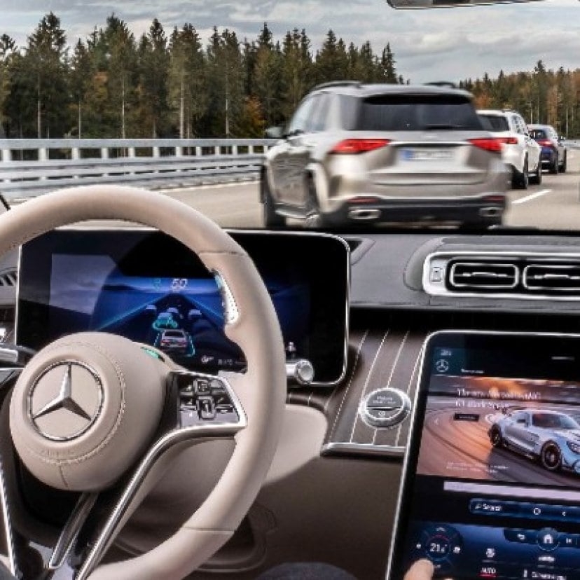 Mercedes S-Klasse mit »Drive Pilot«: Dieses Auto kann in die